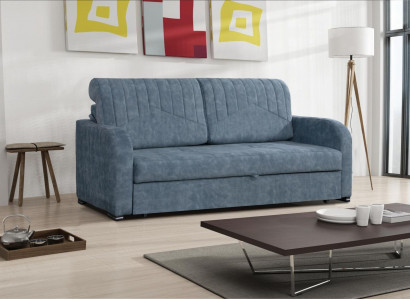 Wohnlandschaft Relax Samt Bettkasten Sitz Design Couch Lounge Sofa Schlafsofa